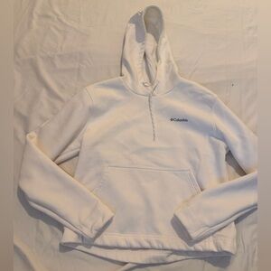 Columbia Cream Hoodie with Drawstring